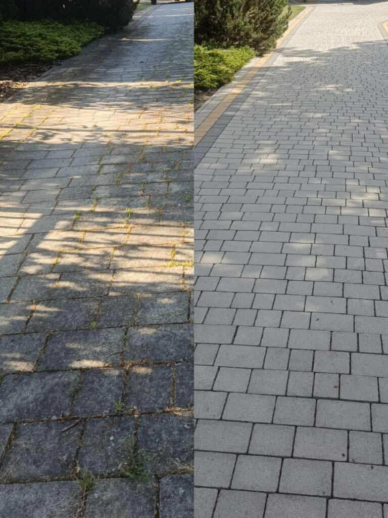 Czyszczenie kostki brukowej 6