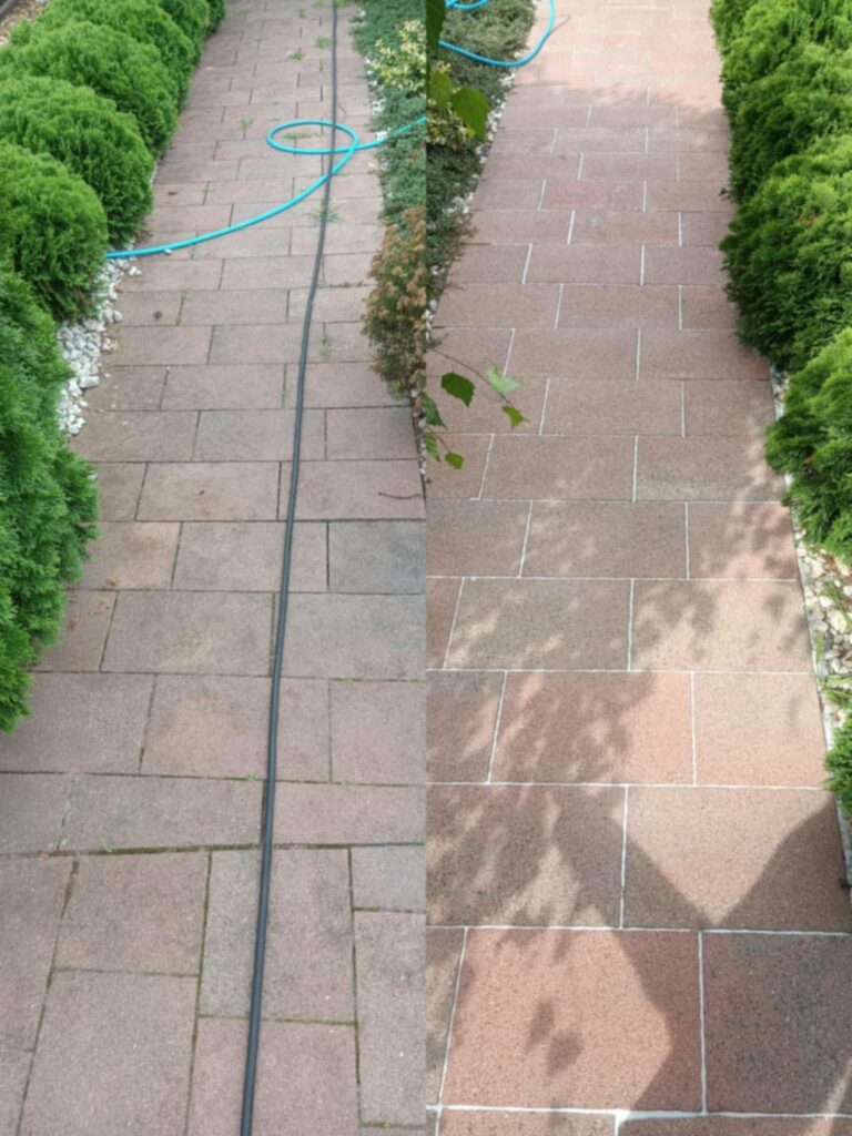 Czyszczenie kostki brukowej 4