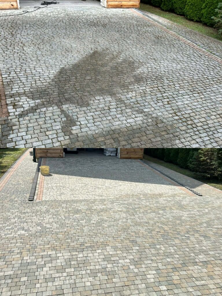 Czyszczenie kostki brukowej 5